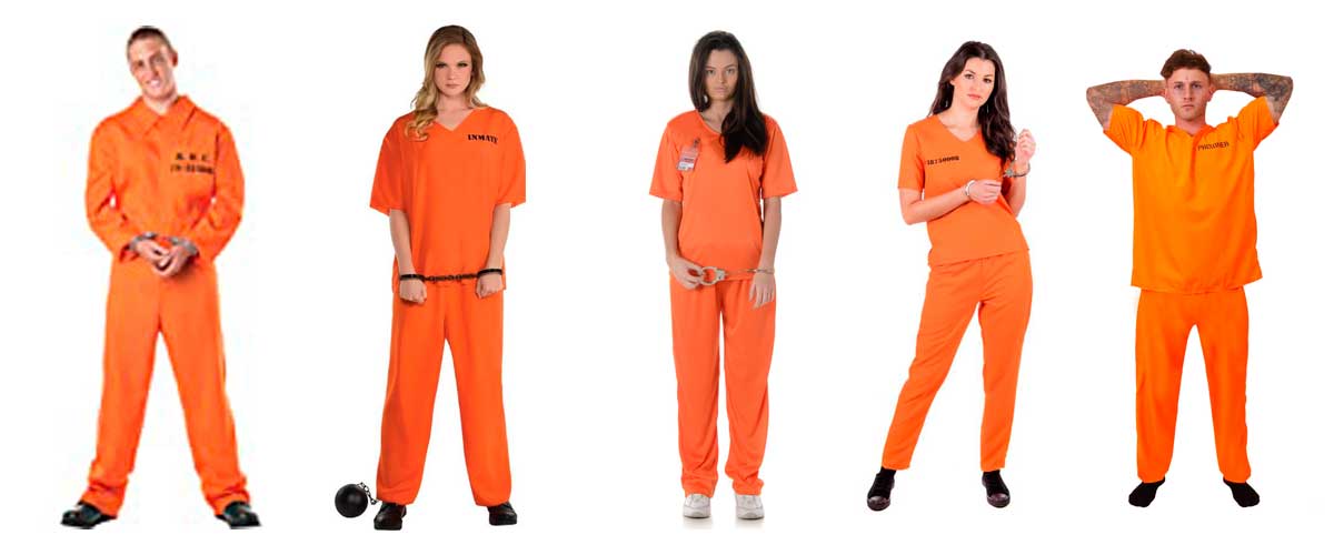 Prisoner Costumes Halloween - Buy Now